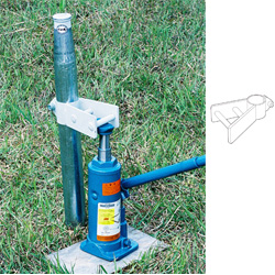 くい丸オプション部材 くい抜き丸ジャッキ兼用タイプ