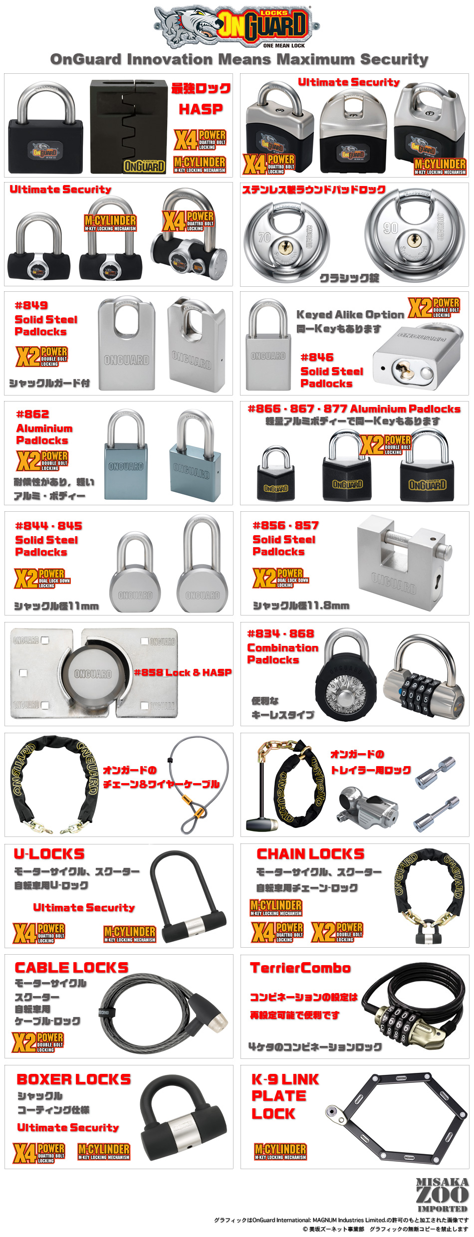 OnGuard�b�I���K�[�h�̓싞���b���b�N�b�p�b�h���b�N�bPadlocks